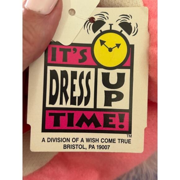 Toys R Us pink poodle skirt, XS/S, NWT, vintage, dressup, Halloween, sparkle - Picture 4 of 6